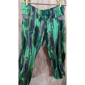 Athleta Green Athletic Capris